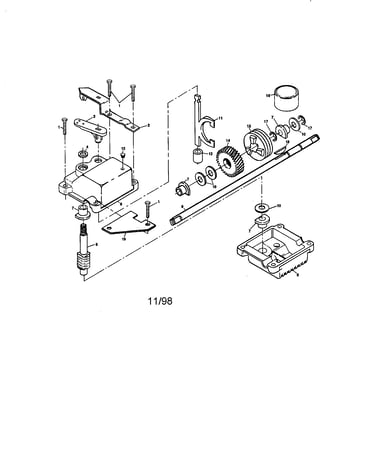 Gear case assembly