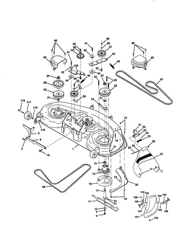Mower deck