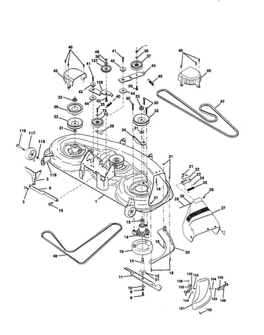 Mower deck