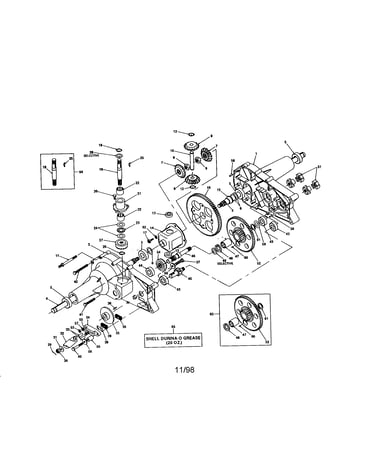 Agri-fab transaxle 486121431x