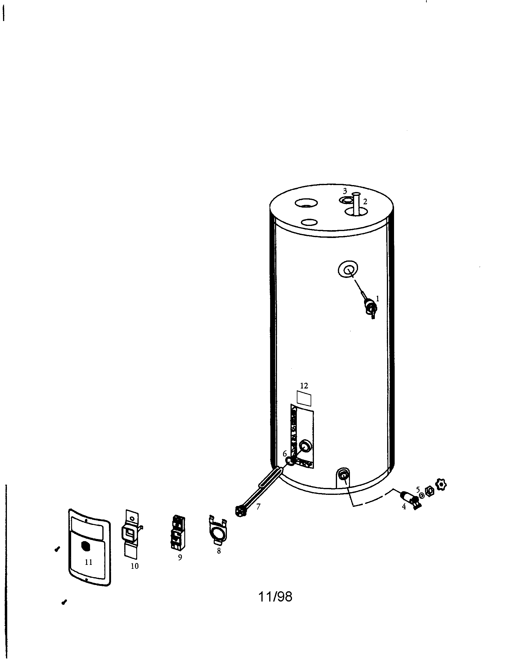 30 GALLON ELECTRIC WATER HEATER