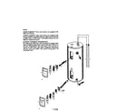 Kenmore 153316452 40 gallon electric water heater diagram