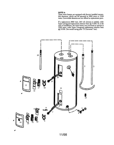 30 gallon electric water heater