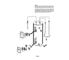 Kenmore 153314374 30 gallon electric water heater diagram