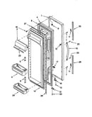 Refrigerator door