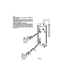 Kenmore 153316552 50 gallon electric water heater diagram