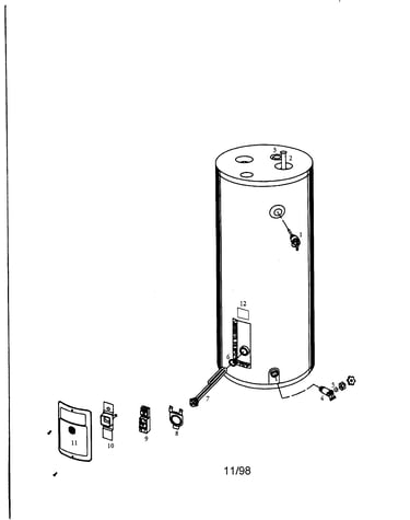 40 gallon electric water heater