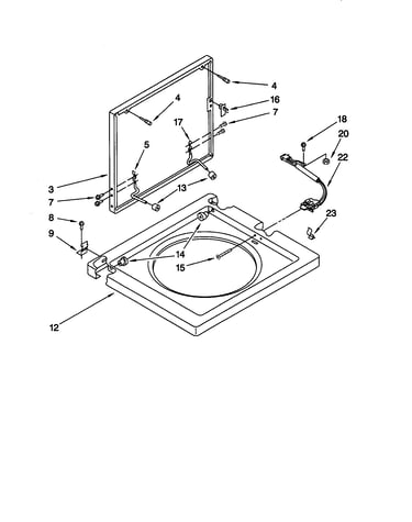 Washer top and lid