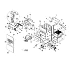 ICP GNM100N16A3 replacement part diagram