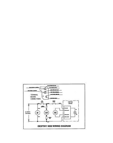 Destiny 3000 wiring diagram
