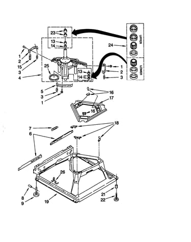 Machine base