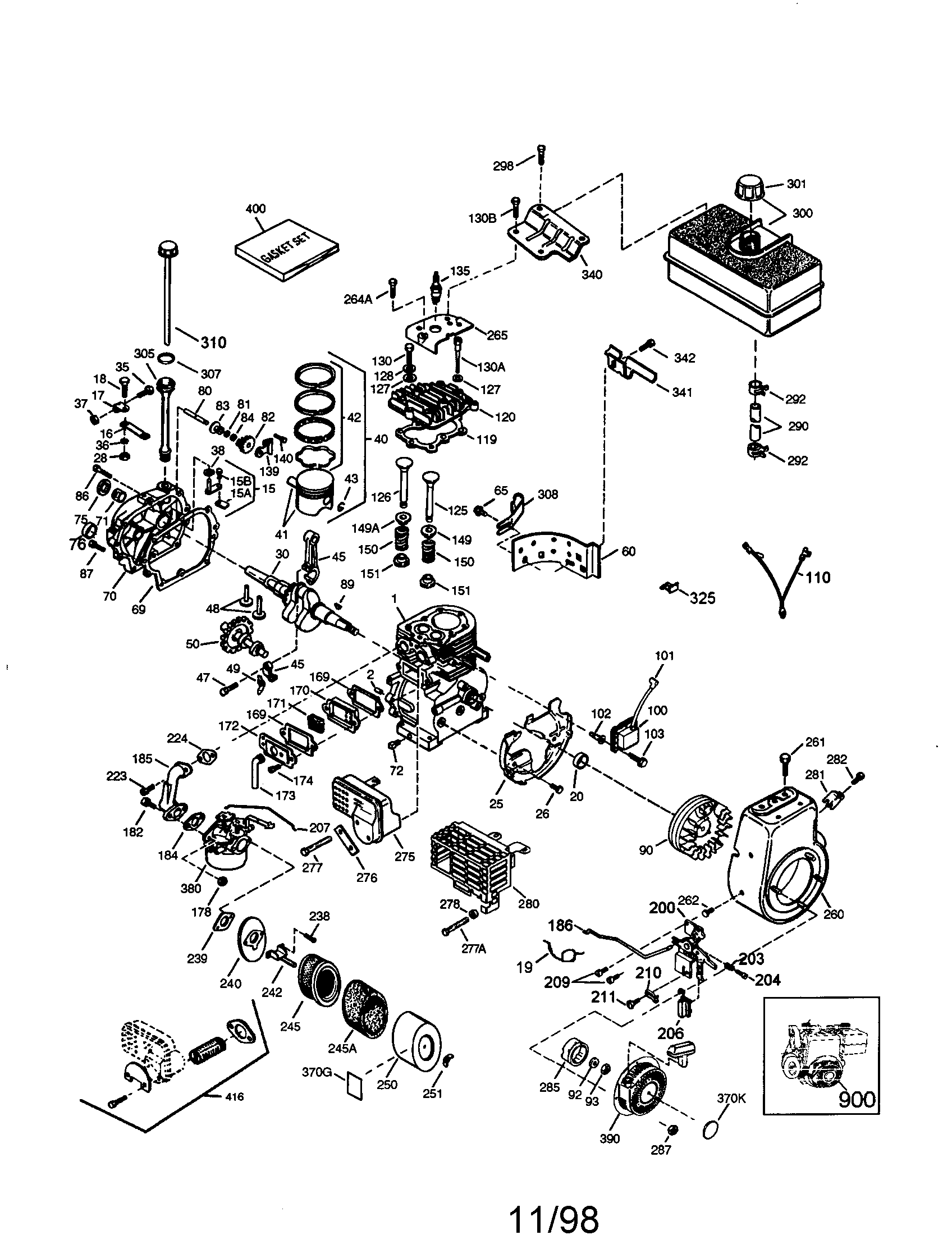 Craftsman 4-cycle engine