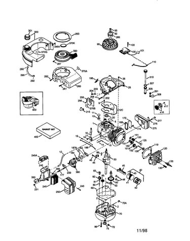 Tecumseh 4-cycle engine