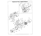 ICP OML125B20B1 replacement parts-beckett oil burner diagram