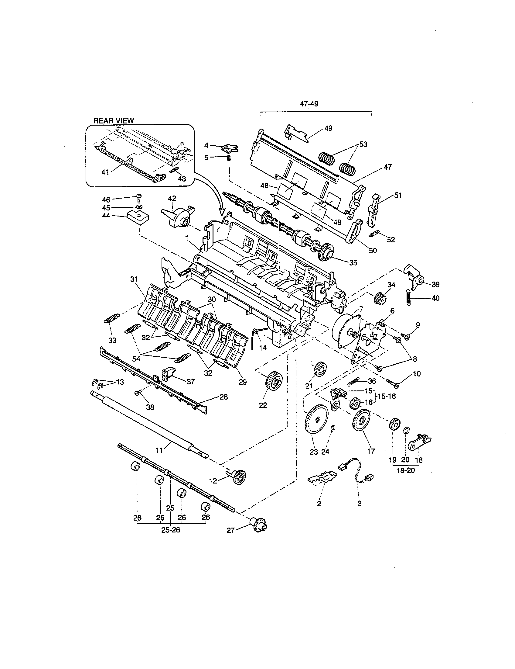 Pf base assembly