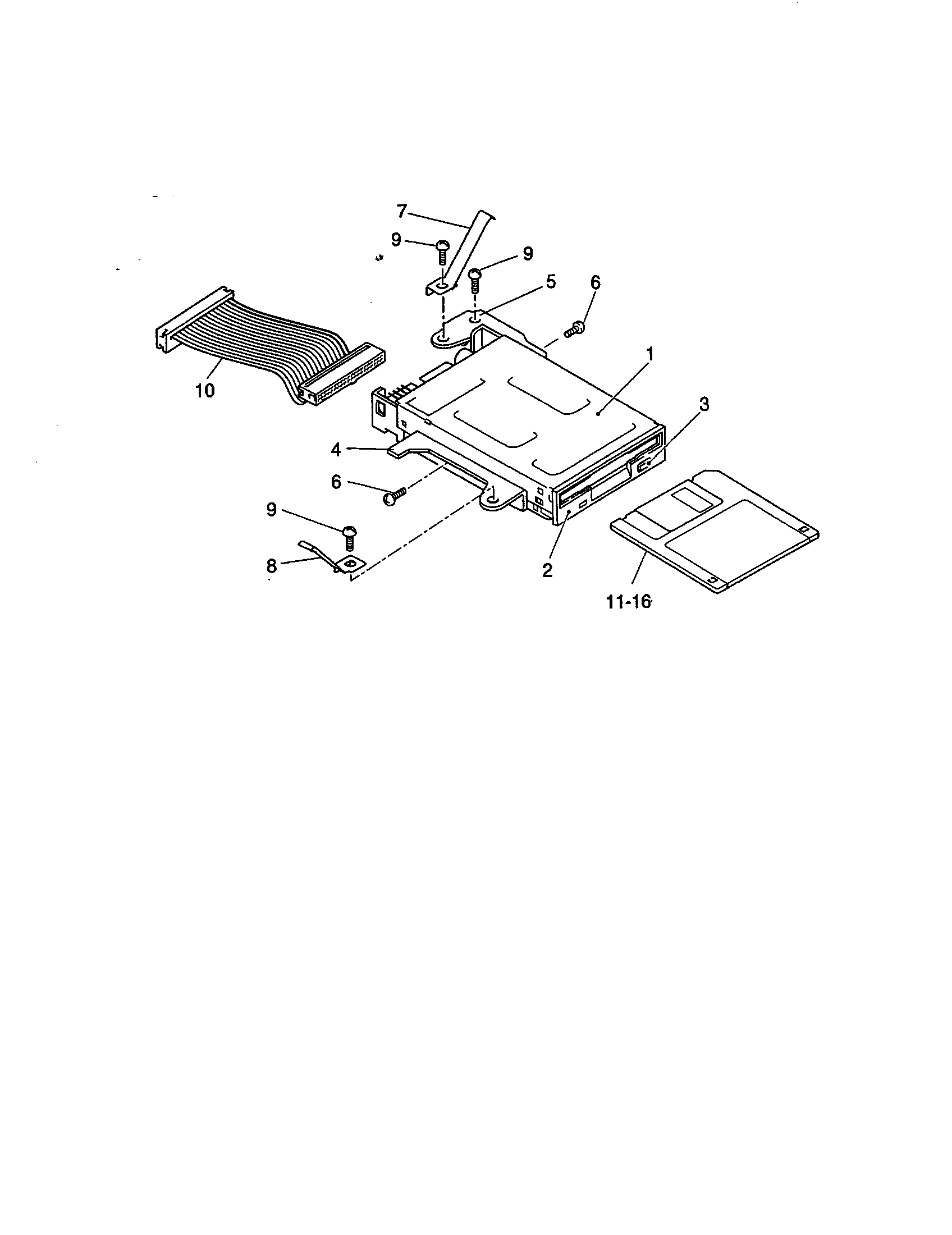 Floppy disk drive