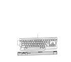 Brother LW800IC keyboard unit/french diagram