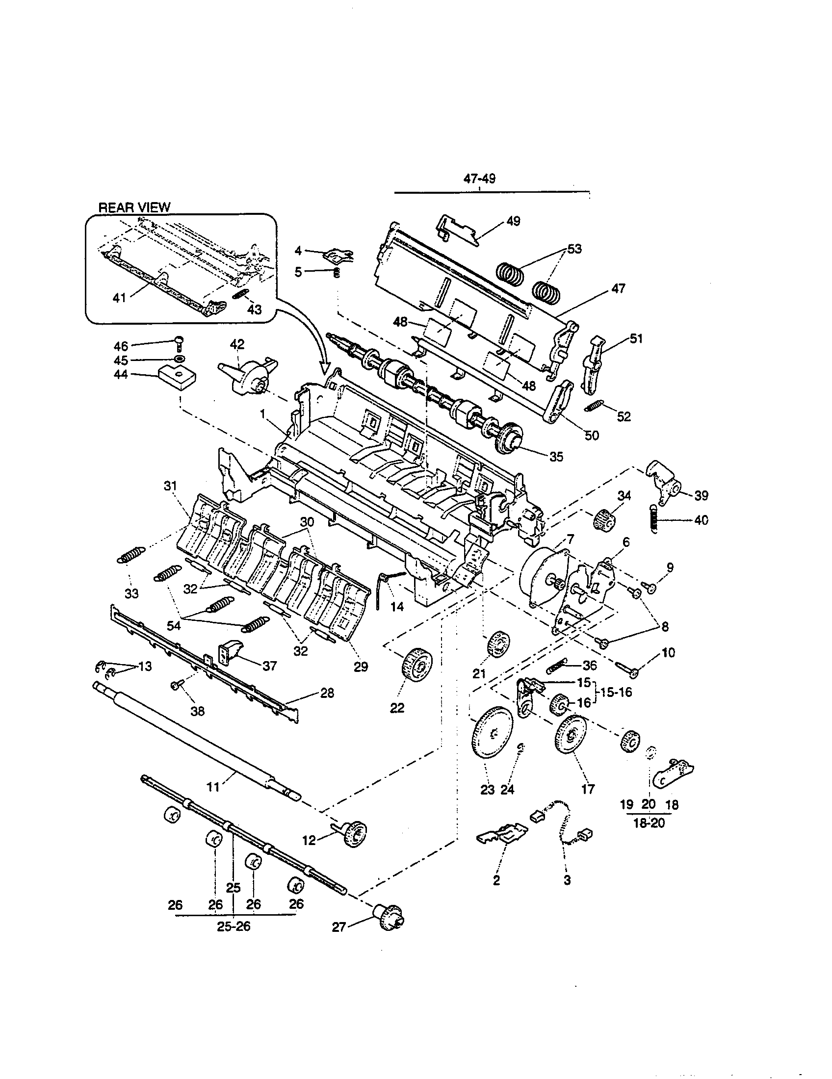 Pf base assembly