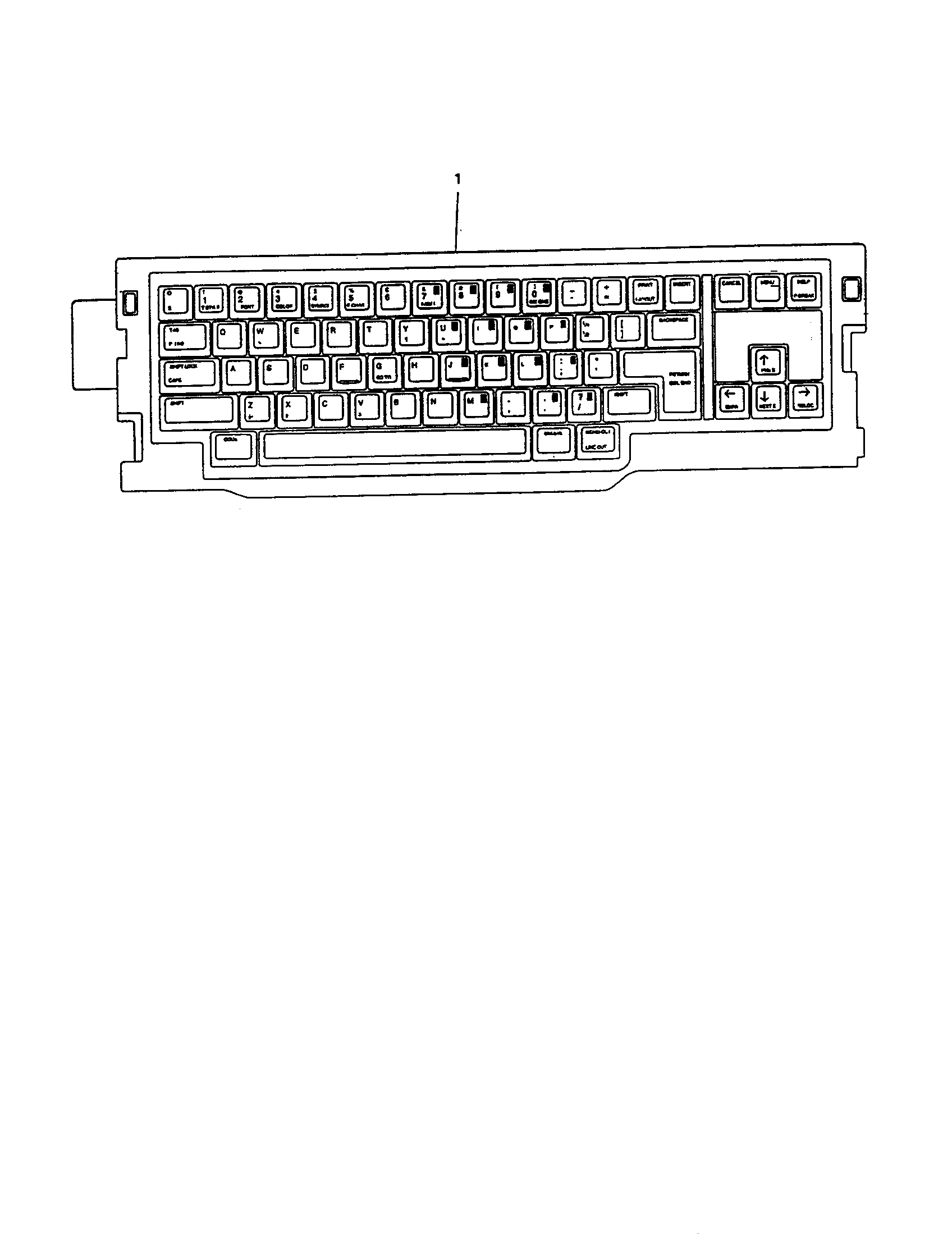 Keyboard unit/usa