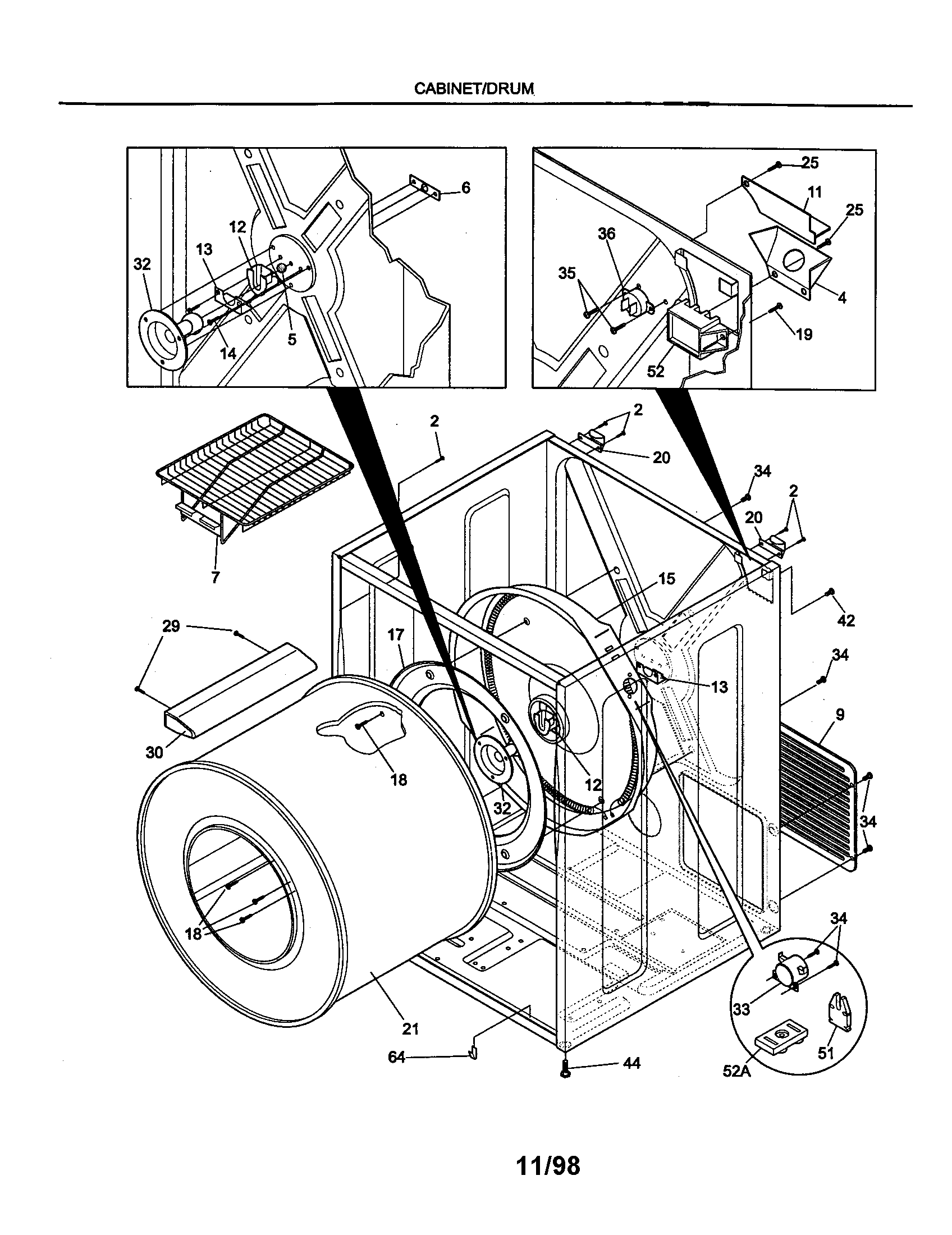 CABINET/DRUM