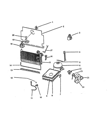 Machine compartment and system