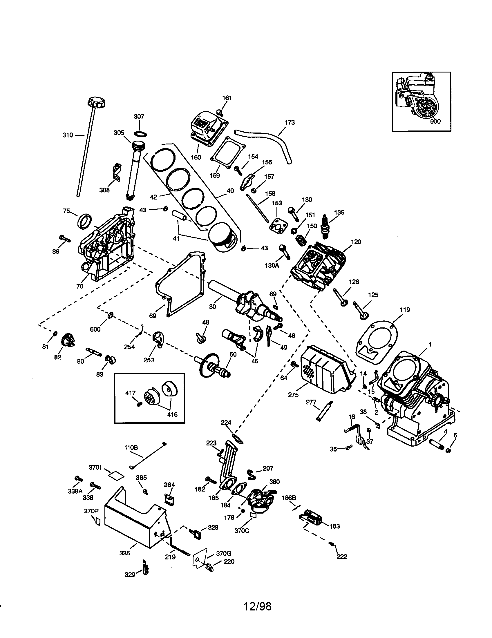 CRAFTSMAN 4-CYCLE ENGINE