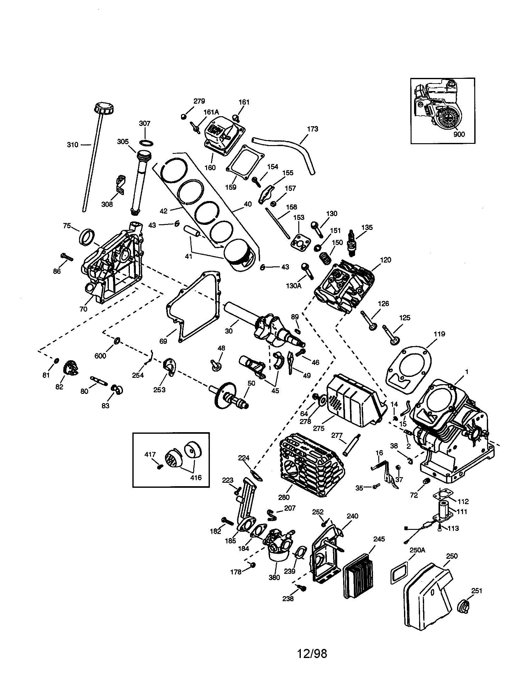 Craftsman 4-cycle engine
