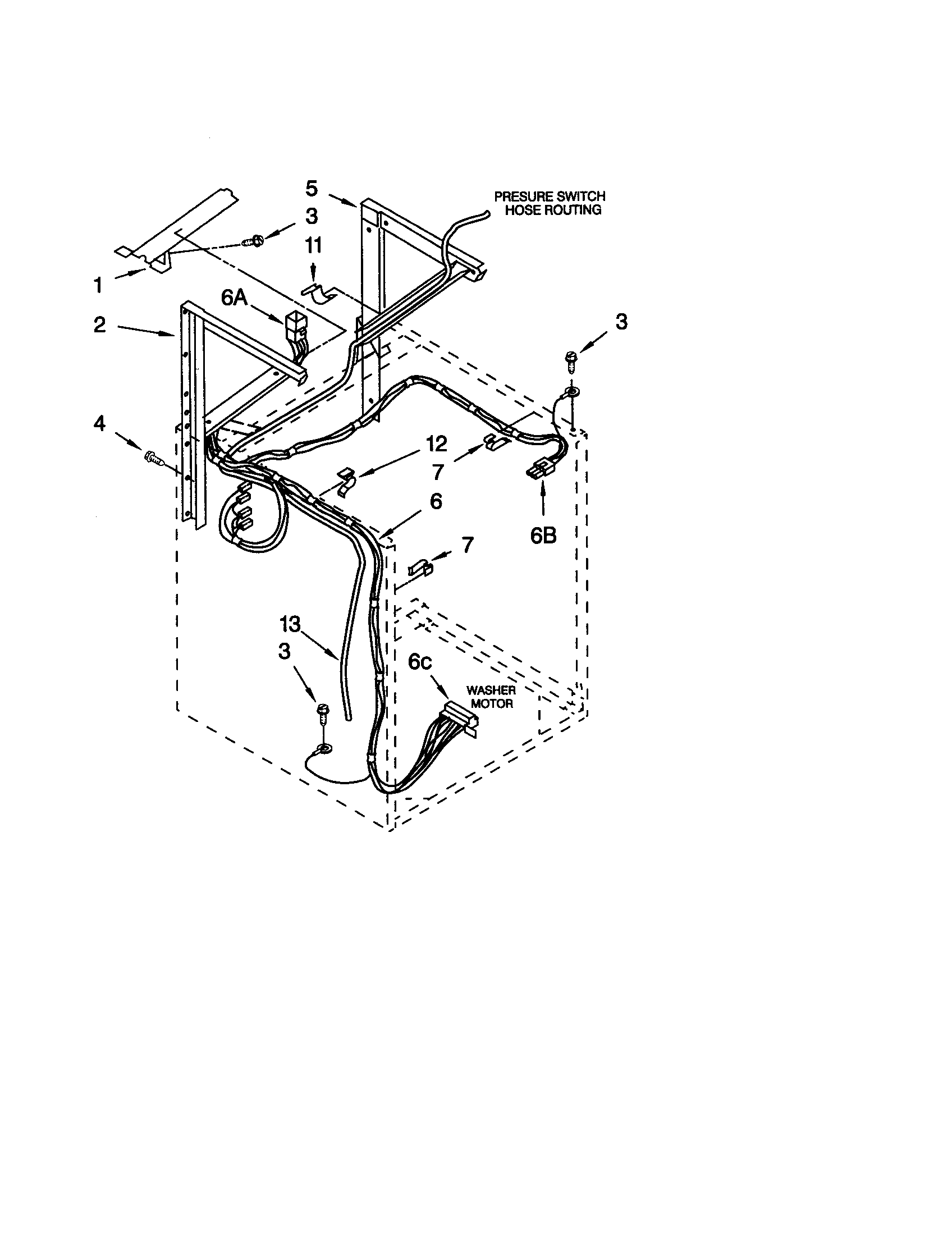 DRYER SUPPORT AND WASHER