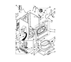 Whirlpool LGC8858EZ3 cabinet diagram