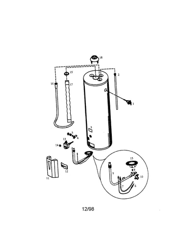 Power miser 8 50 gal. high altitude