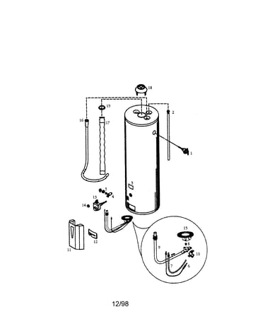 Power miser 8 40 gallon