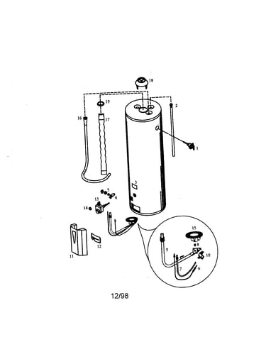 Power miser 8 40 gallon