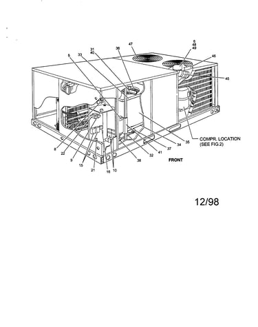 Fig.1-single package cooling unit