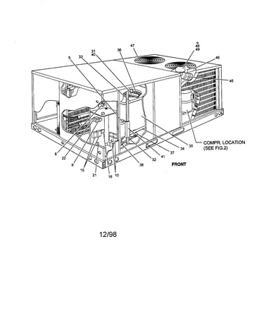 Fig.1-single package cooling unit