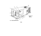 York B3CH060A46 fig.1-single package heat pump diagram
