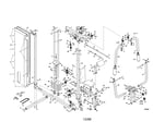 Weider WESY81081 replacement parts diagram