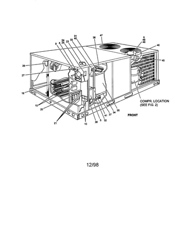 Fig.1 single package cooling unit