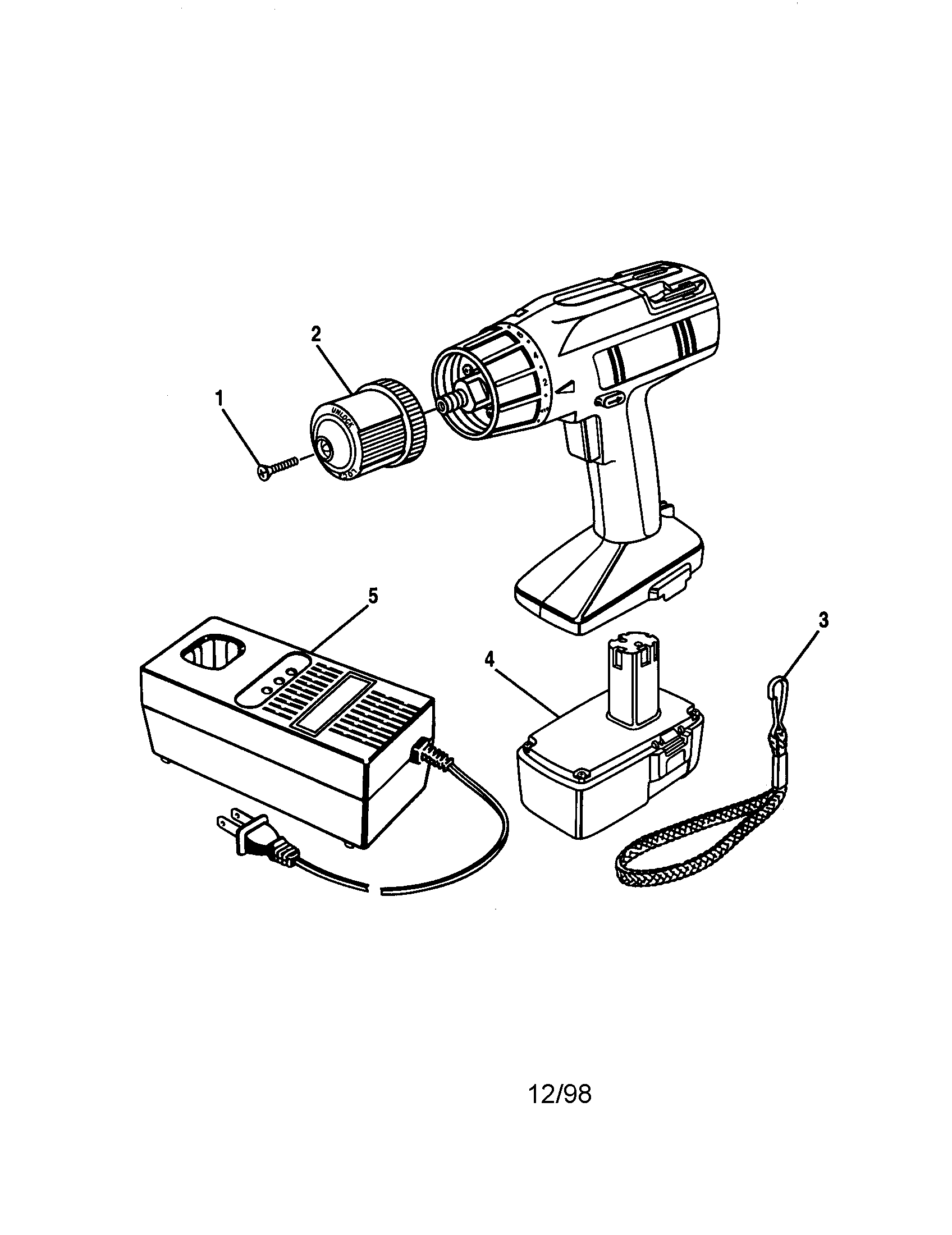 3/8 inch cordless drill-driver