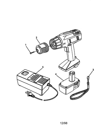 3/8 inch cordless drill-driver