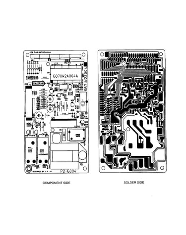 Power and control ciruit board