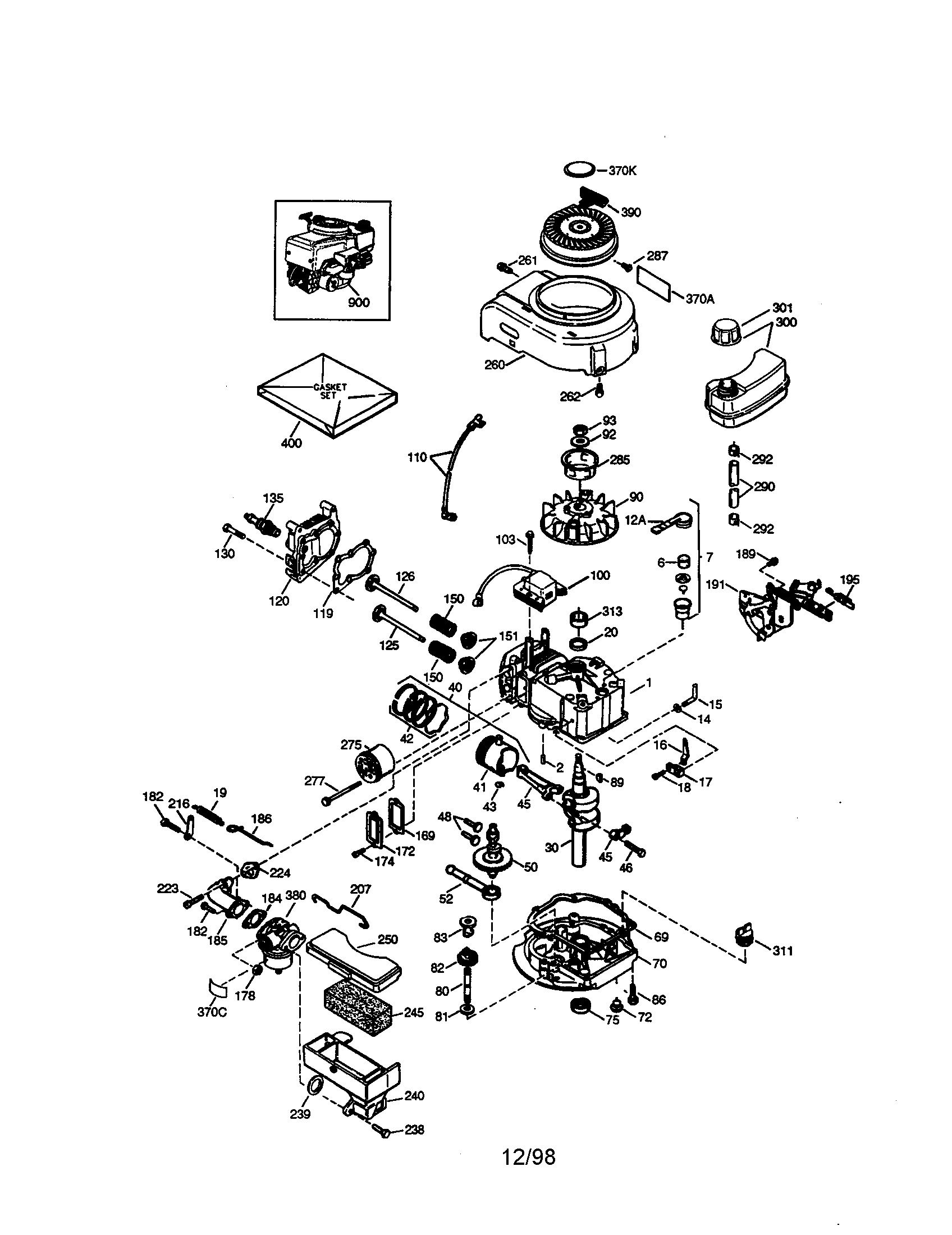 CRAFTSMAN 4-CYCLE ENGINE