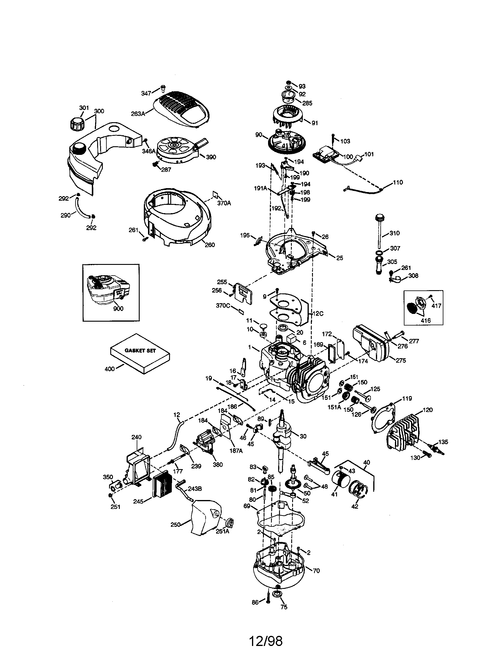 CRAFTSMAN 4-CYCLE ENGINE