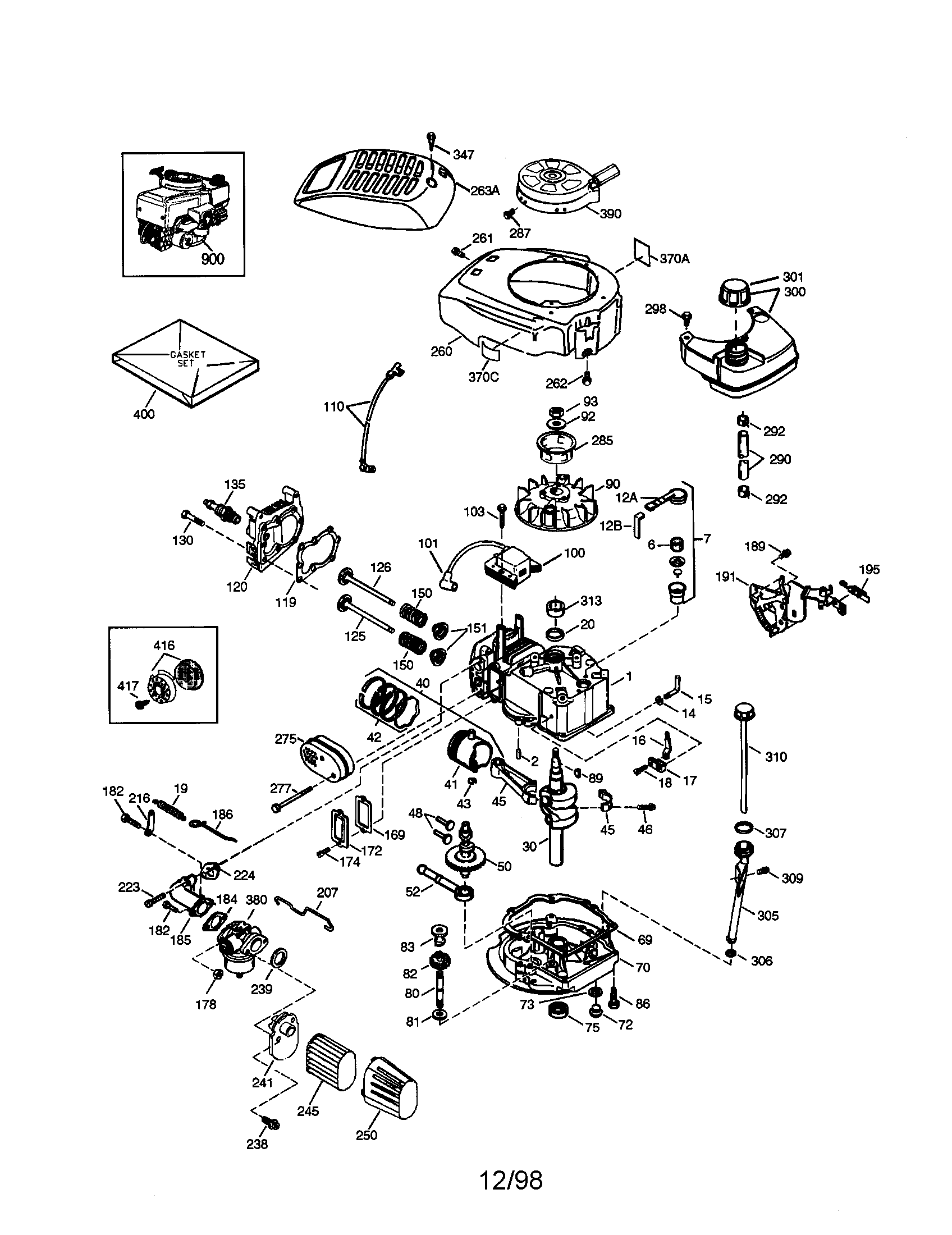 Craftsman 4-cycle engine
