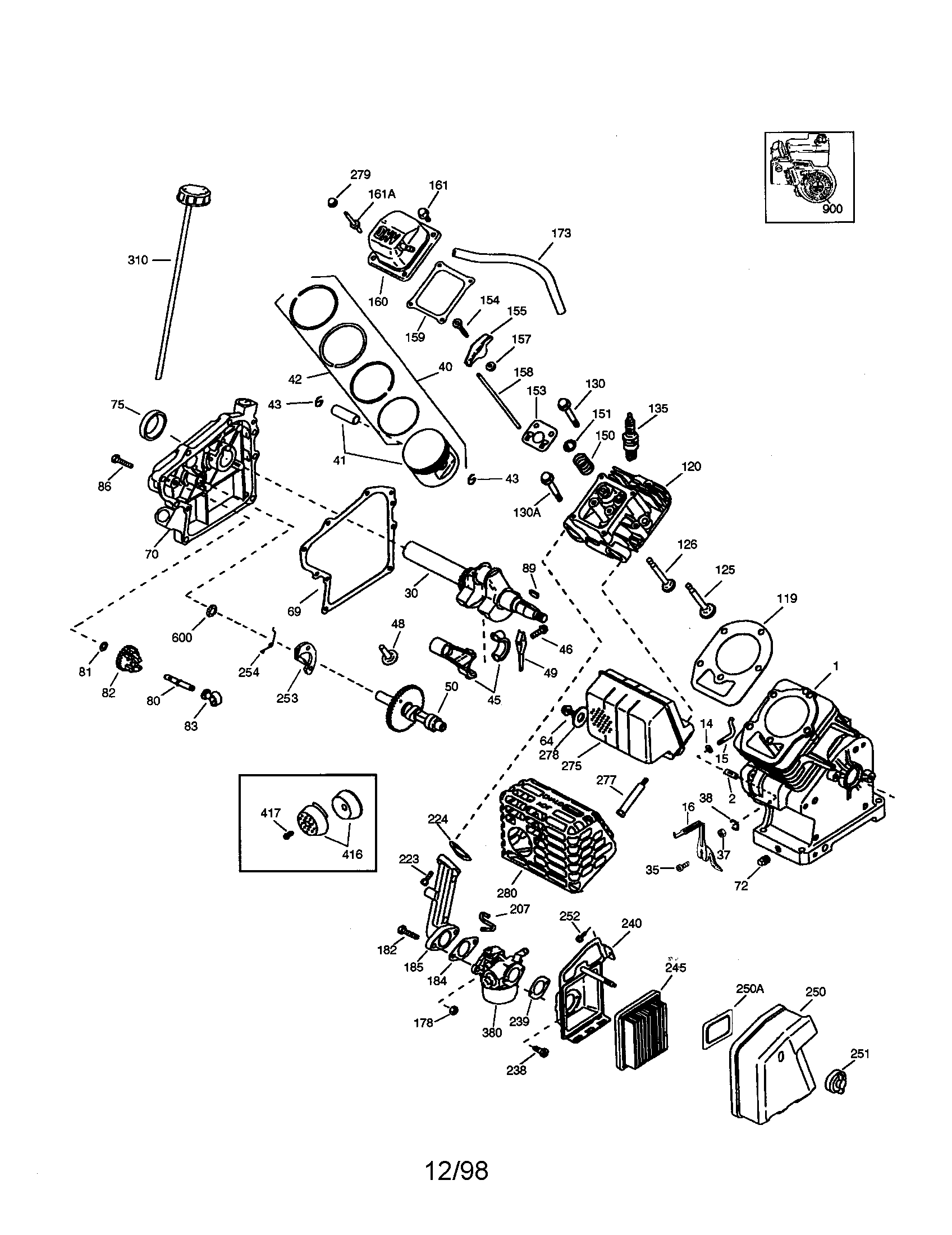 Craftsman 4-cycle engine