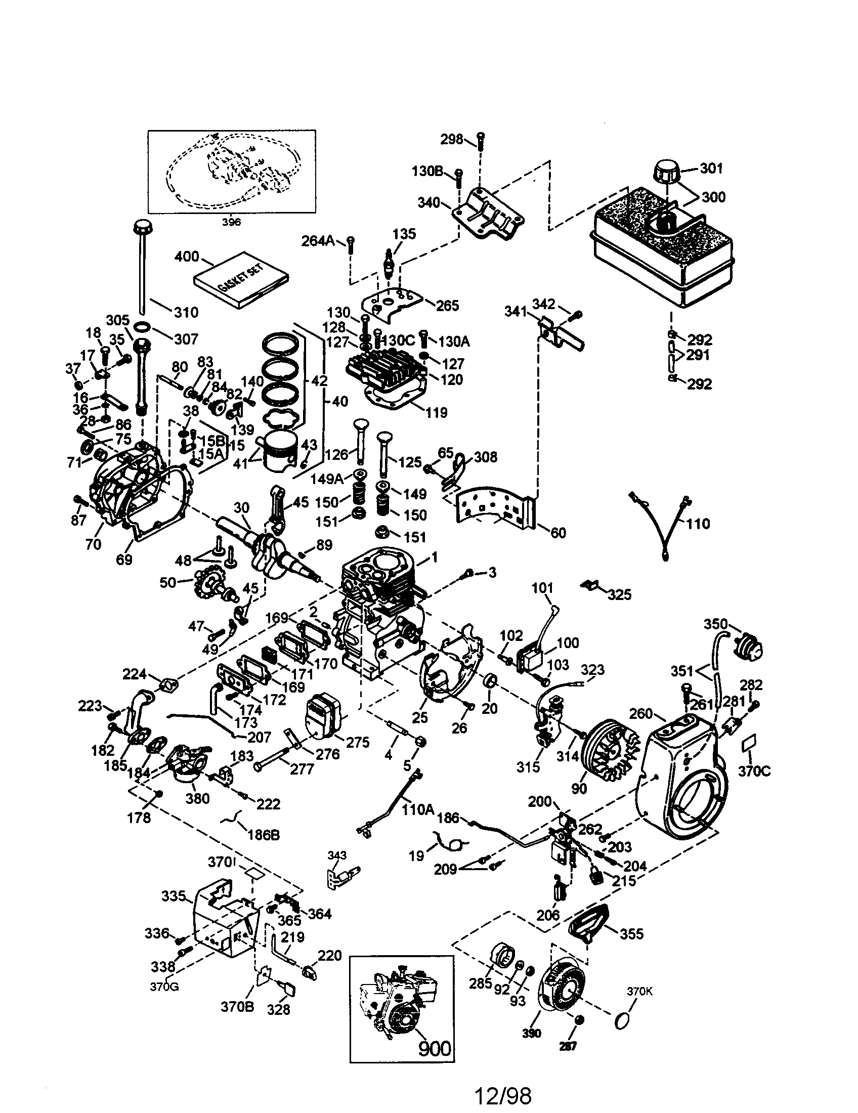 Craftsman 4-cycle engine