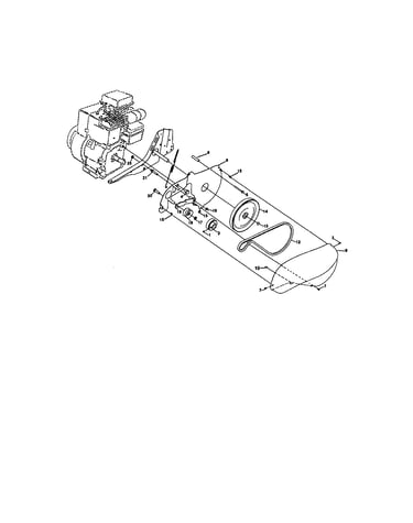 Belt guard and pulley assembly