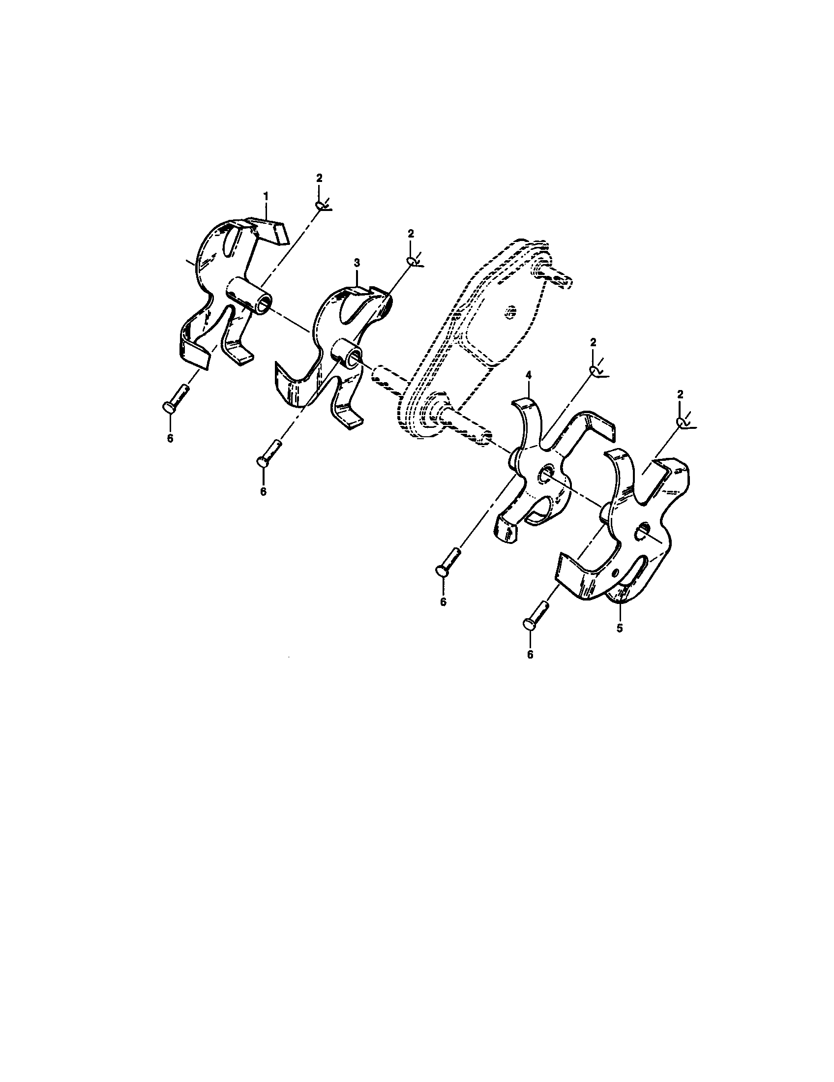 Tine assembly