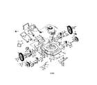 Craftsman 917387242 rotary lawn mower diagram