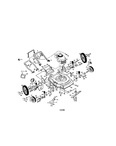 Rotary lawn mower
