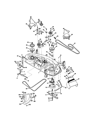 Mower deck
